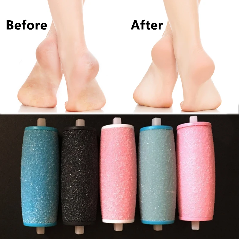 

Hot 1PC/2PC profession Spare Roller Scrub Refills Replacement Rollers Hard Skin Remover Feet Clean Foot Care Tool