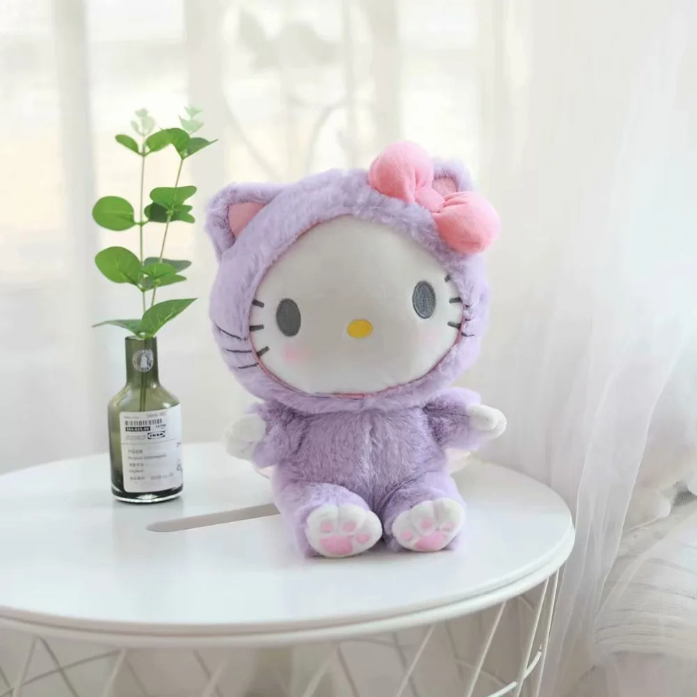 Милый мультфильм плюшевая игрушка Мелодия Cinnamoroll Cos кошка мягкая кукла сумка через плечо Девушка День рождения Рождественский подарок#1079