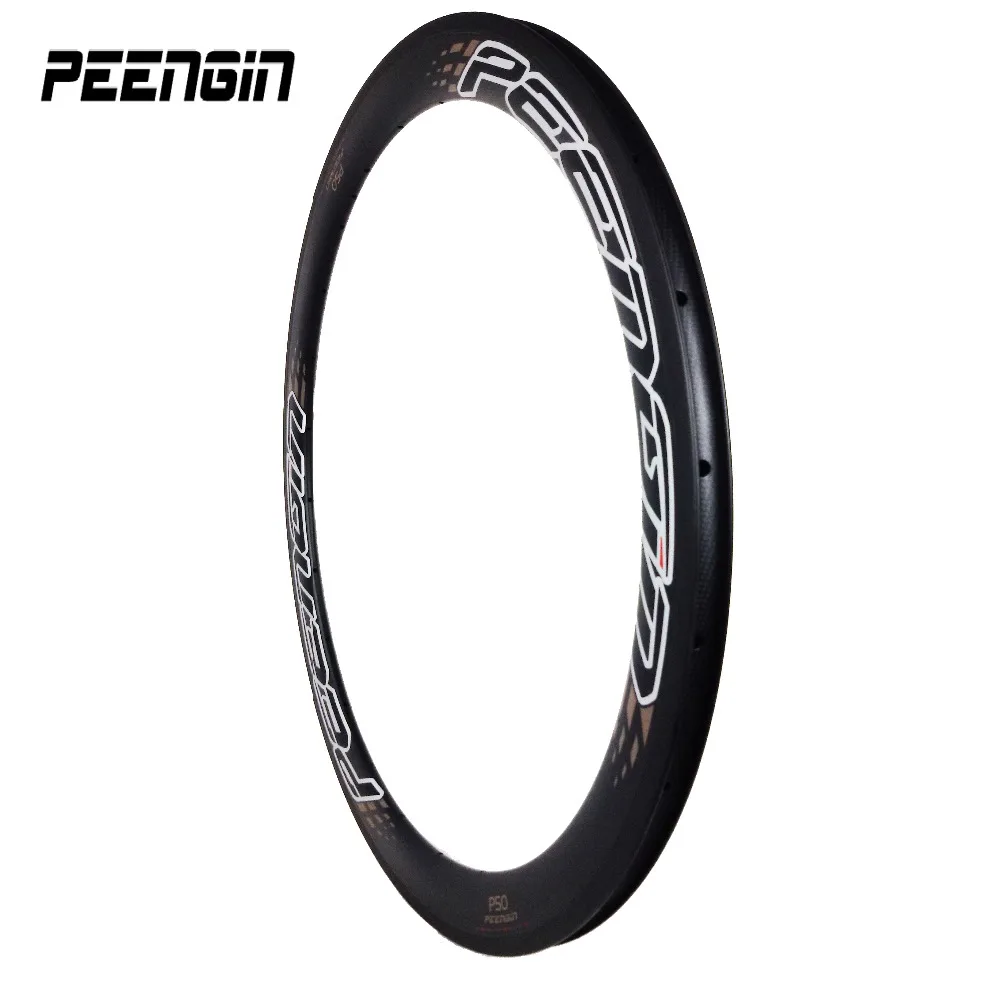 Hot sell cheap carbon road bike rim 700C 50mm depth section road