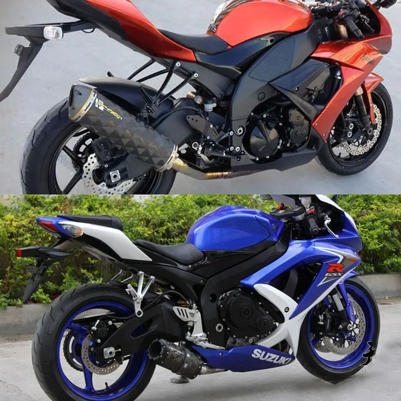 Выхлопная труба для мотоцикла 51 мм глушитель DB KTV Benelli trk 502 ZX10 6R R6|Выхлопные трубы и