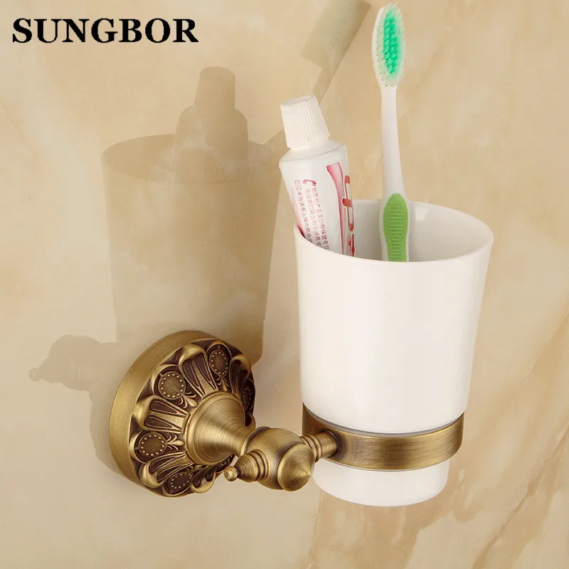 Buy Euro Style Wall Mount Antique Copper Bathroom