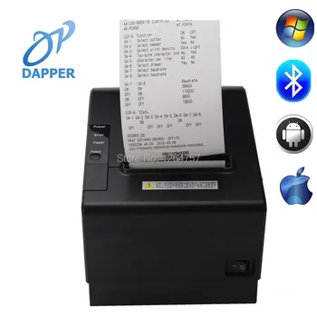 

3inch bluetooth thermal receipt pos printer support android & ios bluetooth
