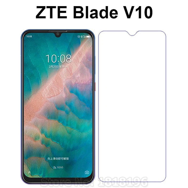 Закаленное стекло для zte BLADE V10 Защитное стекло для экрана 9H ультра-тонкое стекло для мобильного телефона для zte BLADE V10 защитная пленка на переднюю панель