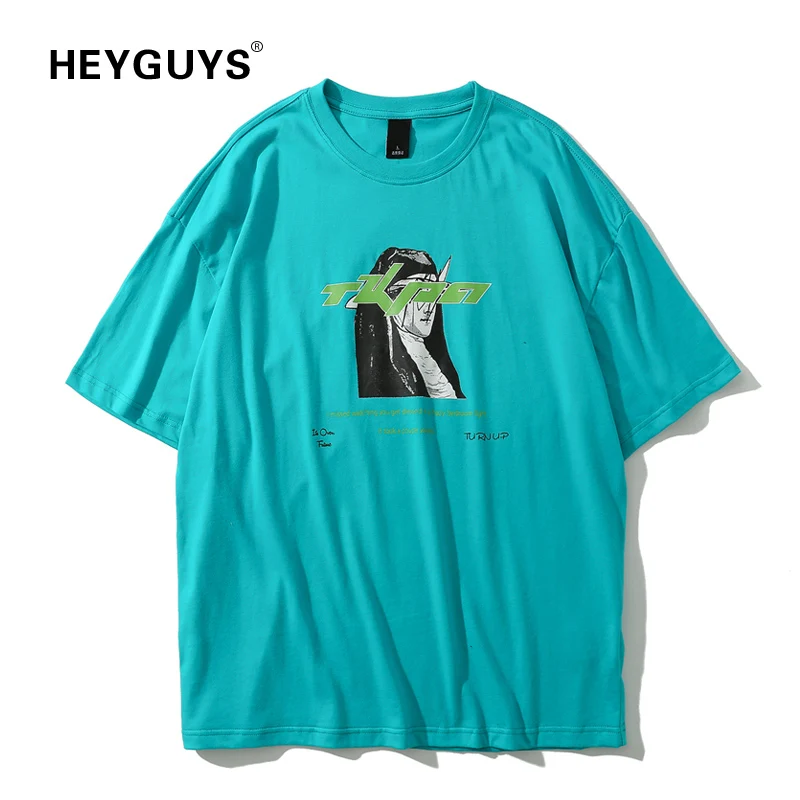 

HEYGUYS fashion t shirts men hip hop street stripe clothes fitness apparel designer clothing top hot print