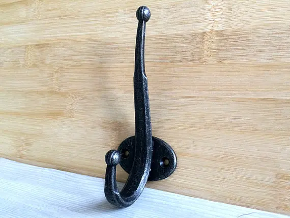 Wall Decorative Hook Antique Silver Black Retro Coat Hangers Rack Interesting Silver Wall Coat Rack Wall Decorative Hook Antique Silver Black Retro Coat Hangers Rack Interesting Silver Wall Coat Rack