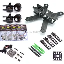 Мини 210 мм 210 Quadcopter Рамка MT2204 2204 2300kv двигателя 12A blheli ESC Naze32 Rev6 6DOF/10DOF 5030 для QAV210 Quad