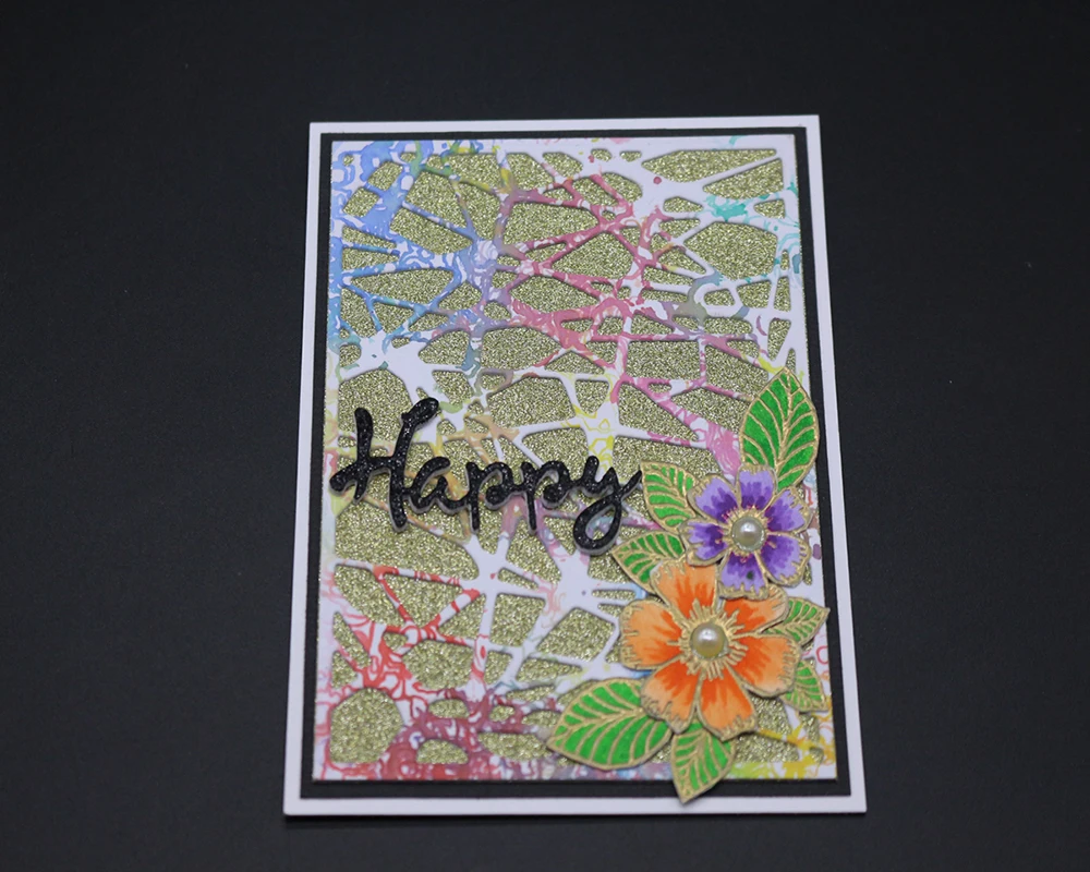 

AZSG Abstract Cutting Dies For DIY Scrapbooking Decoretive Embossing Stencial DIY Decoative Cards Die Cutter