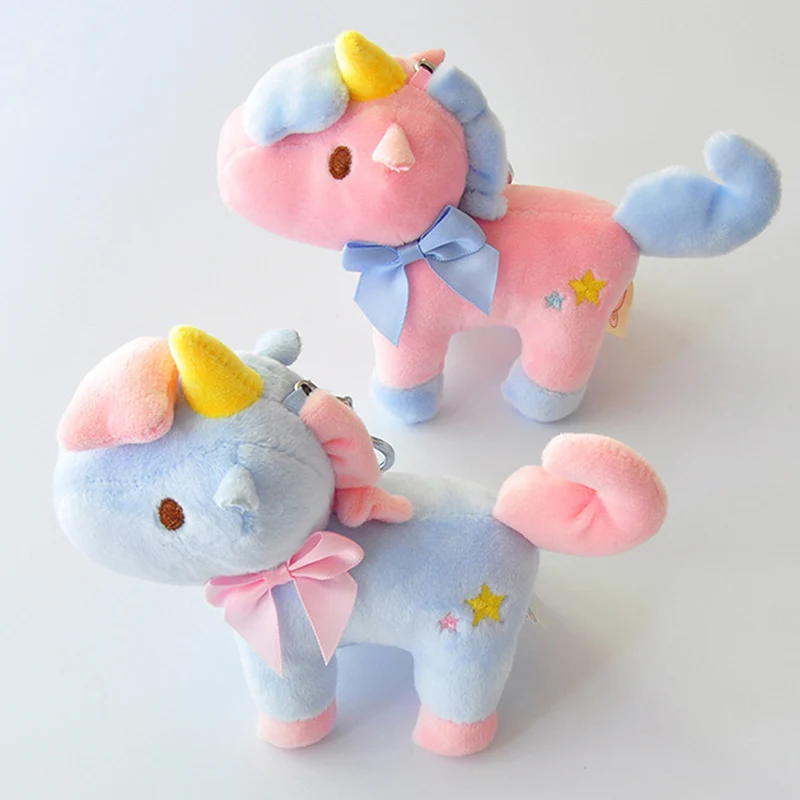 11cm Soft Unicorn Plush Toy Baby Kids Appease Sleeping Pillow Doll Animal Stuffed Plush Toy Birthday Gifts for Girls Children