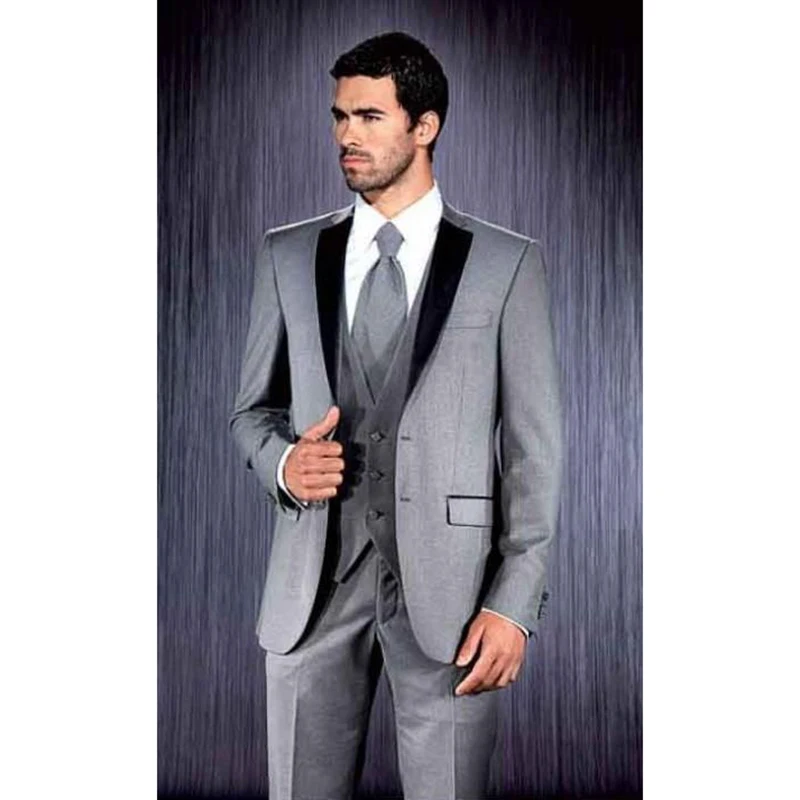 2017 the morning groom dresses gap lapel best men suit