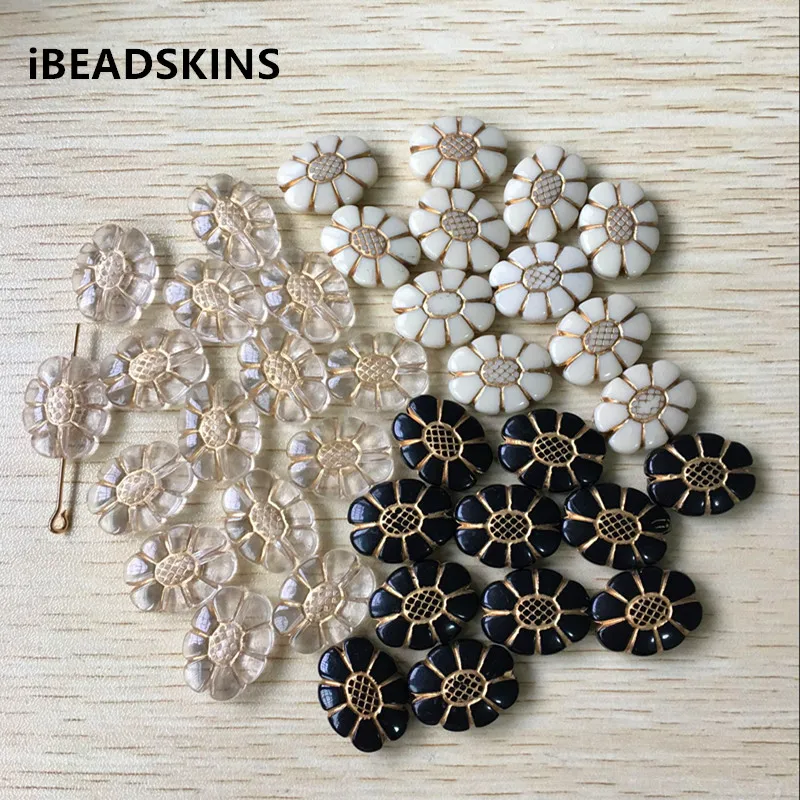 

New arrival! (choose color) 24x19mm 260pcs/lot Acrylic flat oval shape antique style Beads for Jewelry DIY #009(Design as shown)
