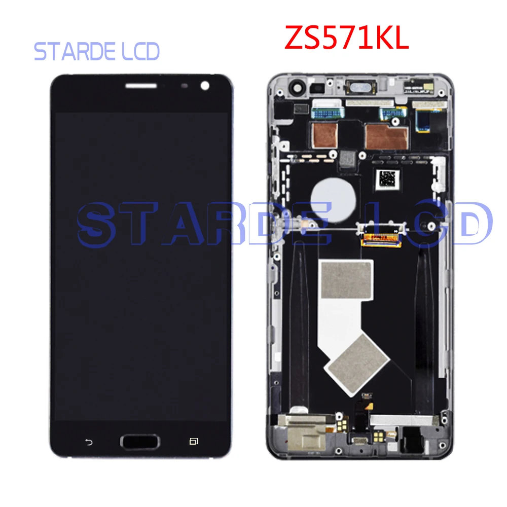 

Starde LCD Original 5.7'' for ASUS Zenfone AR ZS571KL LCD Display Touch Screen Assembly Digitizer with Frame Replacement Parts