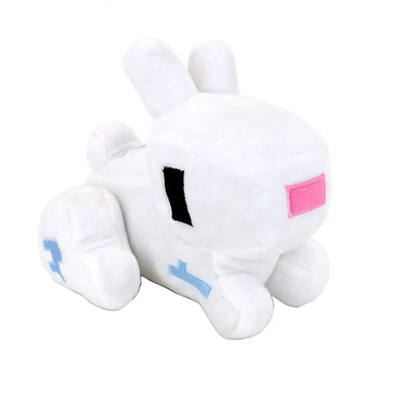 14cm font b Minecraft b font Rabbit Plush Stuffed Toys Cute font b Minecraft b font