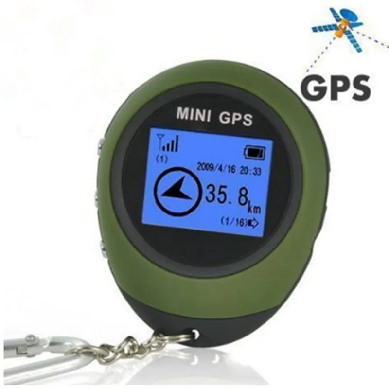 Mini GPS Trackers Receiver Handheld Location Finder USB Rechargeable