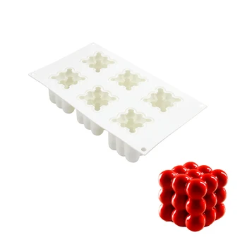 

3D Silicone Cake Mold Baking Mould For Chocolate Brownie Mousse Candy Dessert Fudge Cake Decorating Tool