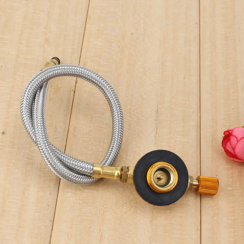 

Professional Gas adapter Gas Stove Burner Furnace Connector Gas Tank Adapter Valve Outdoor Cooking Safe Equipment
