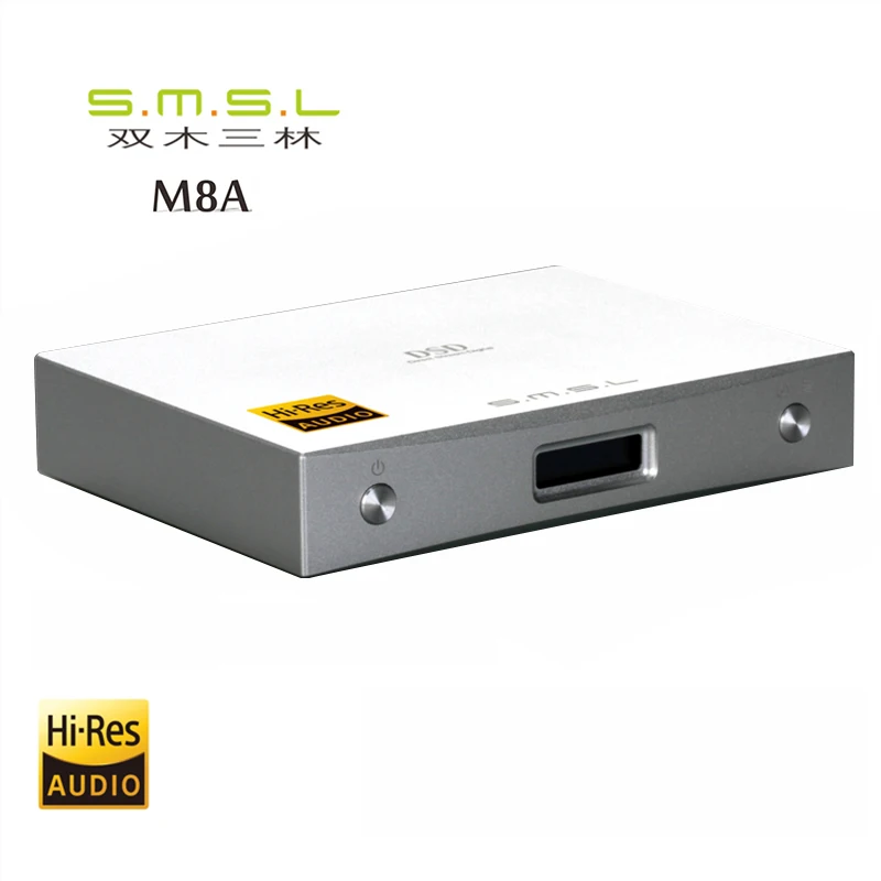 2017 SMSL M8A ЦАП dsd512/768 кГц HiFi аудио декодер Усилители домашние USB получать xcroe200 xu208 +