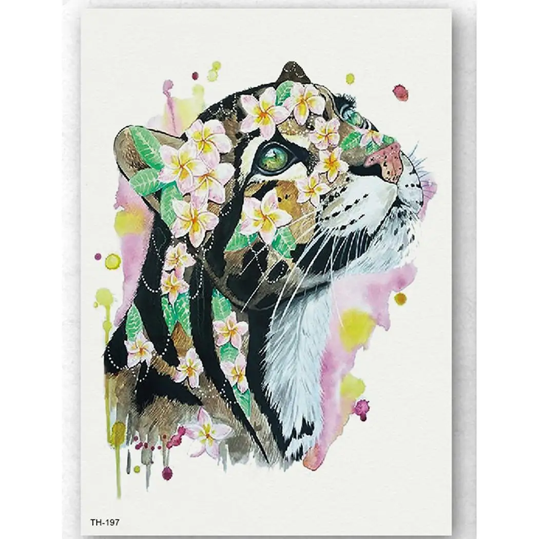Unisex Fashion Waterproof Various Styles Pattern Tattoo Sticker Multicolor 0.008kg | Красота и здоровье