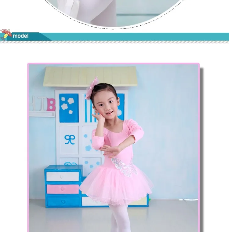 Детская одежда из хлопка с блестками и бабочками; профессиональная балетная пачка; гимнастическое трико; танцевальный костюм для девочек; жилет; платье-пачка для малышей