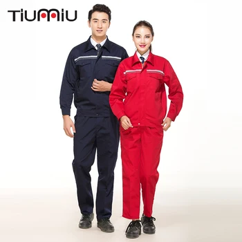 

6 Colors High Quality Wholesale Men Work Wear Two-Piece Set Protective Clothing Reflectors Coat Engineering Service Workshop Set