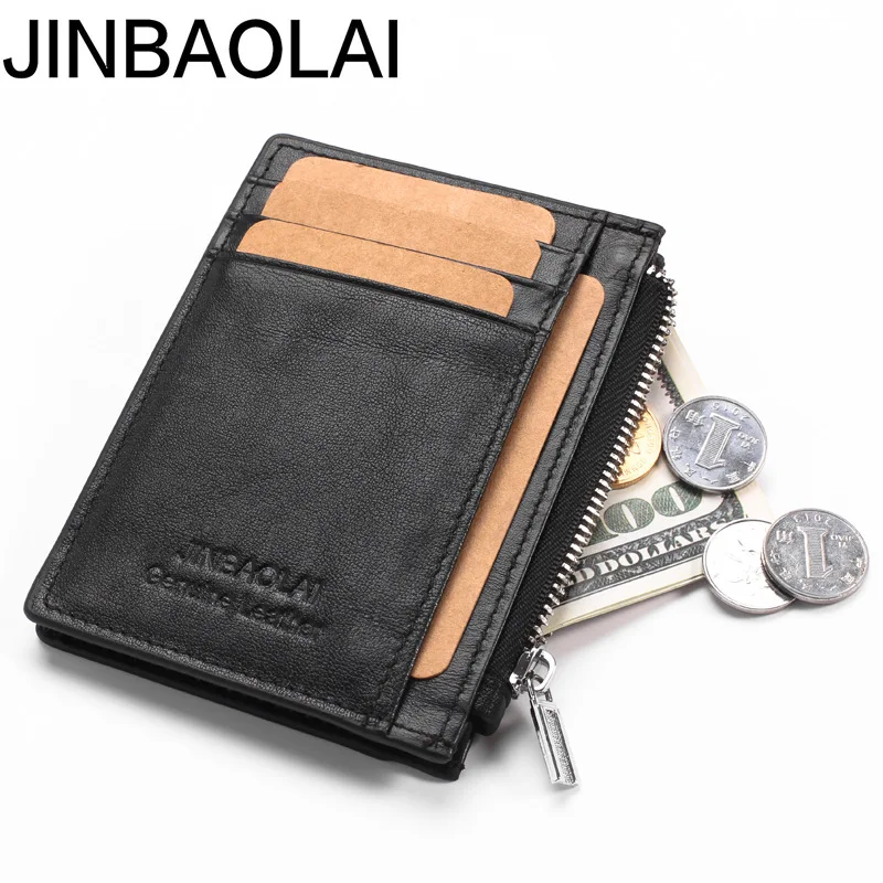 Mini Genuine Leather Men Wallet Slim Men's Wallets Small Male Purse Card Holder Cow Leather Coin Pocket Men Wallet Zipper Pocket Mini Genuine Leather Men Wallet Slim Men's Wallets Small Male Purse Card Holder Cow Leather Coin Pocket Men Wallet Zipper Pocket