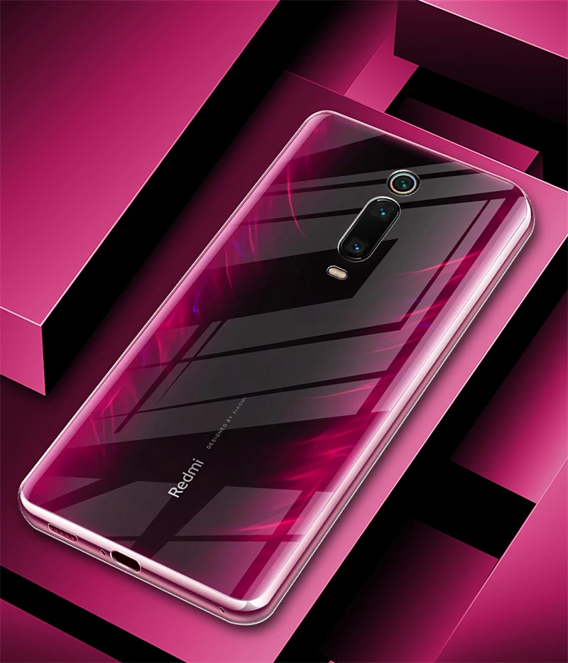 MAKAVO для Xiao mi Red mi K20 Pro Чехол mi 9T прозрачный Кристальный TPU Мягкий Прозрачный чехол Чехол для Xiao mi Red mi K30 5G чехол для телефона