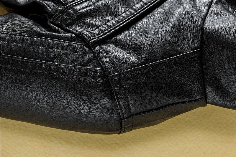 Пальто для новорожденных Осеннее модное дизайнерское кожаная куртка мальчиков