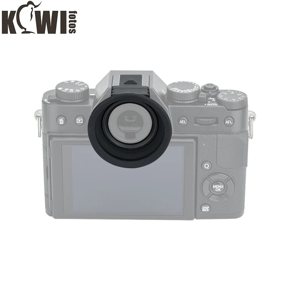 Câmera de Silicone Olho para Fujifilm Macio Eyecup Ocular Visor Sapata Quente Copo X-t20 X-t10 X-t30 Fuji Xt20 Xt10 Xt30 Sombra Via - Image 4