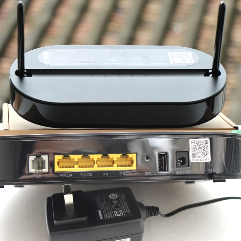 100% оригинальный новый HS8145V 4GE 1 голосовой двухдиапазонный 2 4G 5G WiFi GPON ONU ONT FTTH режим