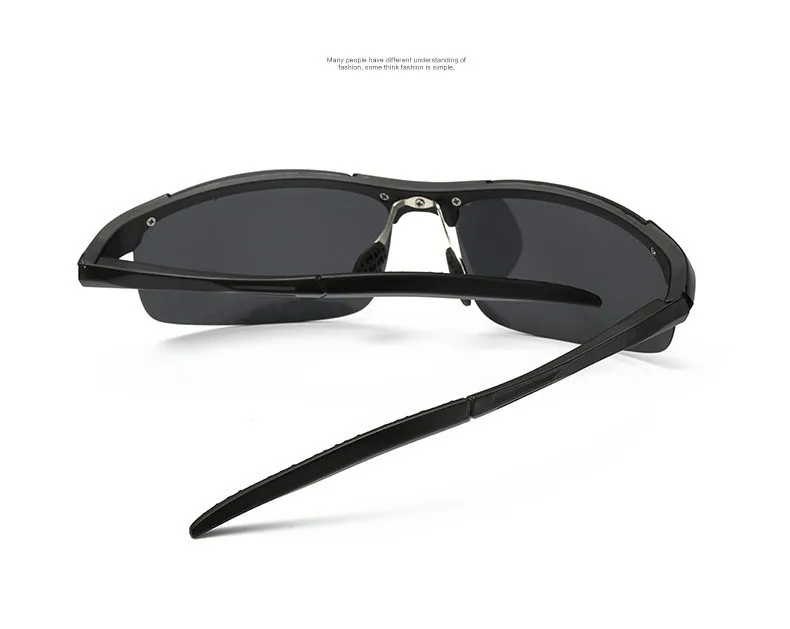 Мужские поляризационные солнцезащитные очки в спортивном стиле для мужчин, для путешествий, для вождения, гольфа, алюминия, магния, металлическая оправа, очки zonnebril dames