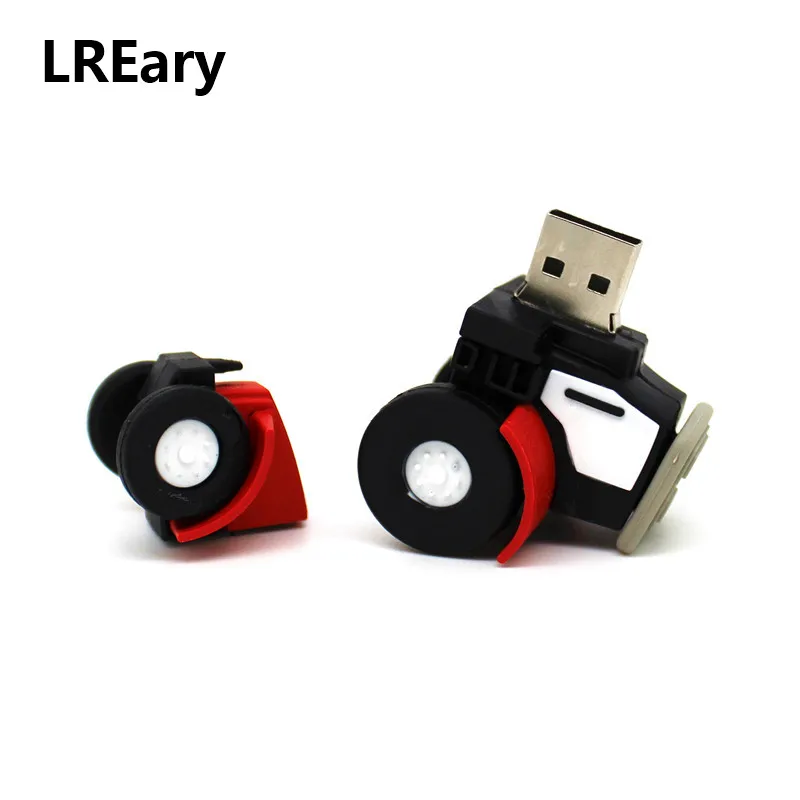 Креативный классный USB флеш накопитель в виде трактора 64 ГБ 16 8 4 Гб Флешка 32