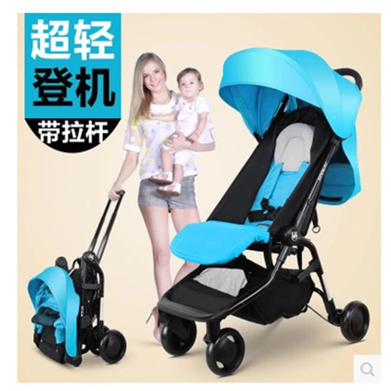 

GERMANY GODMY portable shock absorbers baby stroller trolley baby stroller lightweight folding umbrella stroller can be on the