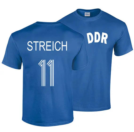 Okoufen Йоахим streich S-XXL футболка DDR Германии футболист Fussball росток Магдебург