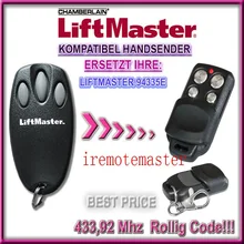 Liftmaster шамберлен 94335E замена двери гаража дистанционного управления 433,92 МГц