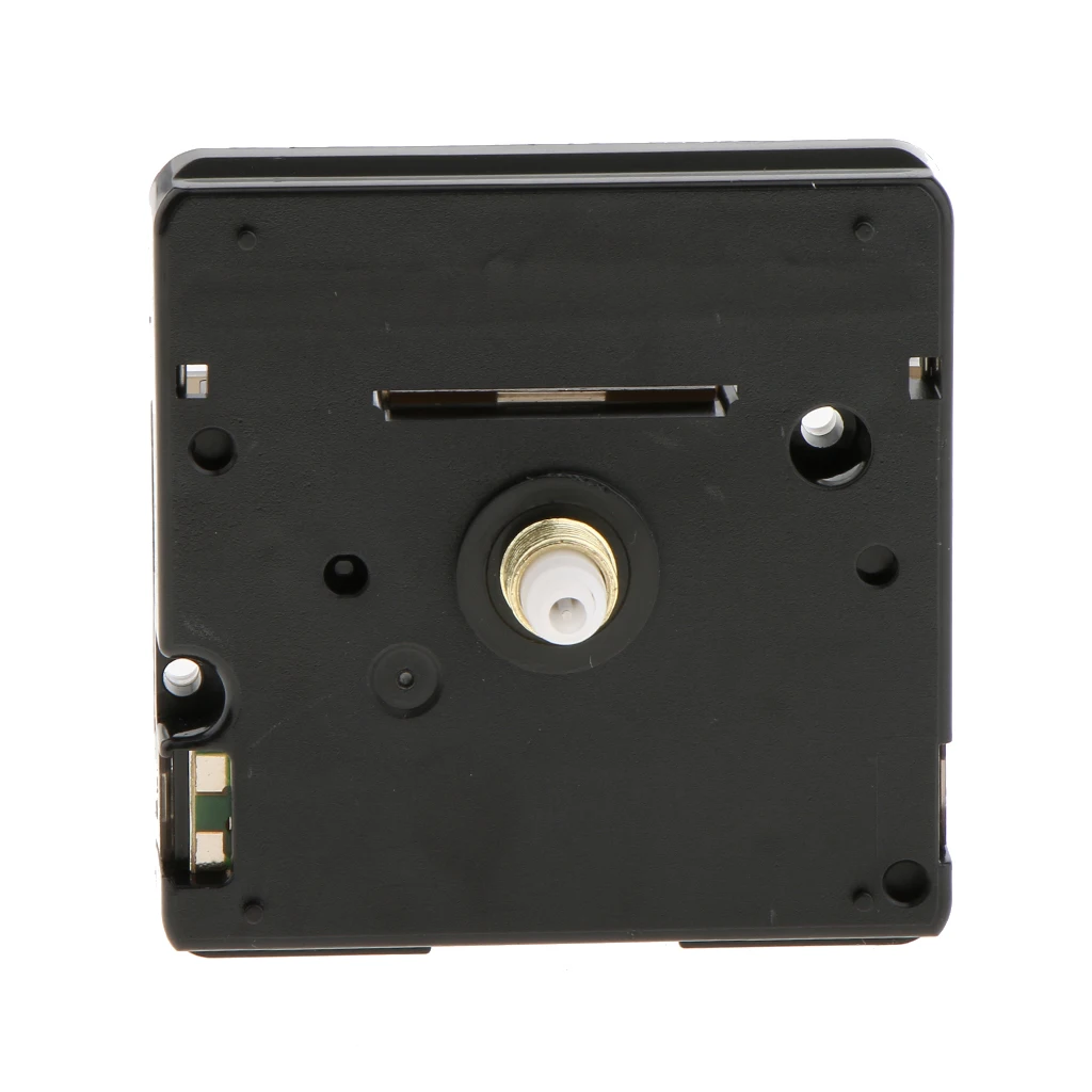 

Square Wall Clock Silent Sweep Movement Mechanism Battery Powered Repair Part Replacement