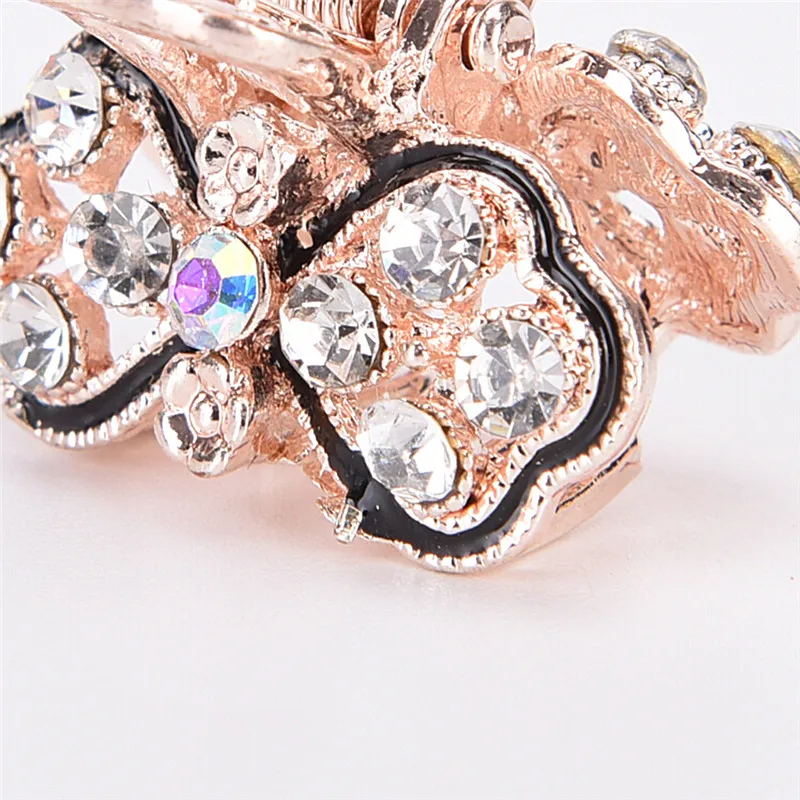 Crystal Mini Butterfly Headwear Claw Rhinestone Hair Clip Clamp Hairpin Flower Clamps Hair Clips Decor Hair Pin Claw Women Girl Crystal Mini Butterfly Headwear Claw Rhinestone Hair Clip Clamp Hairpin Flower Clamps Hair Clips Decor Hair Pin Claw Women Girl