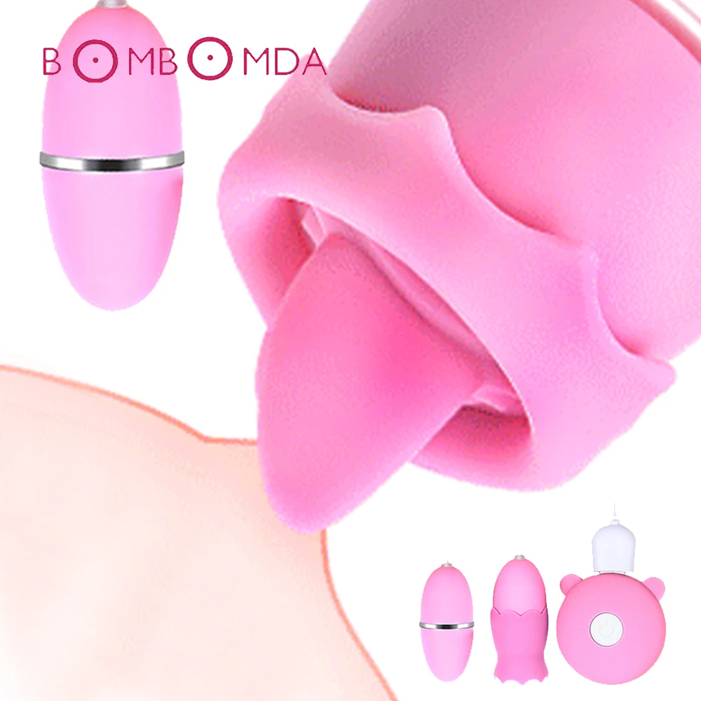 20 Speed Tongue Clitoris Licking Vibrator For Women Nipple Sucker Breast Enlarge Vibrator Sex Toys Vaginal Masturbator for Women (5)