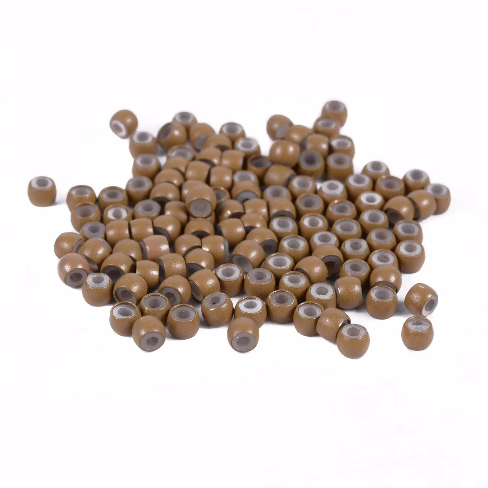Hair Extensions Tools Ring Beads Hair Extensions Tools 1000Pcs 3MM Silicone Nano Rings for Nano Rings Tip Hair Extensions Tools 7 Colors Optional