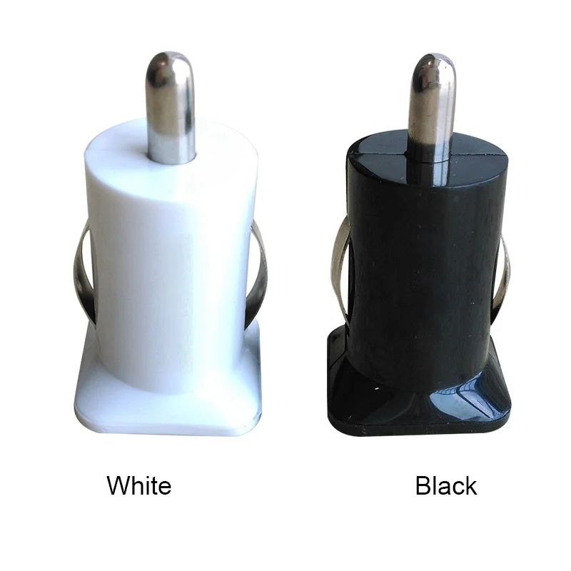 Адаптер usb 2-Порты и разъёмы DC 12V двойной Переходник usb для зарядки в машине черный, белый цвет Aux usb для автомобиля мобильных телефонов#15