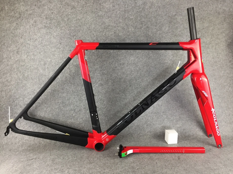 Colnago C64 полностью карбоновая рама для шоссейного велосипеда Di2 наклонная Механическая рама для шоссейного велосипеда gro UPS et black red bob framework UPS XDB DPD