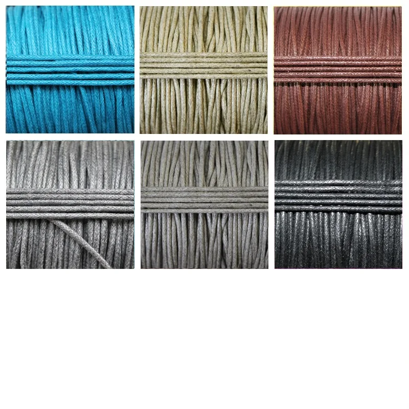 wax cotton cord  2 mm  3