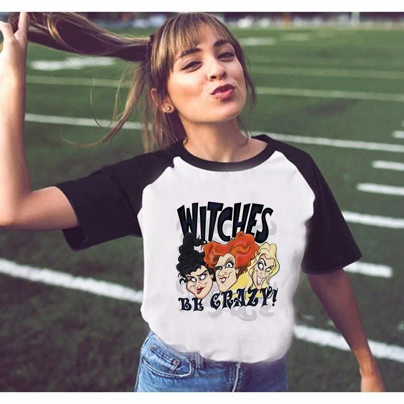 

Funny Hocus Pocus Inspired Halloween T-Shirt Women T Shirt Top Tee Shirt Design Halloween Tshirt Girls Short Sleeve Female