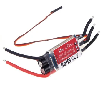 

Spider Series 30A OPTO Brushless Speed Control ESC 2-6S Lipo E8O7