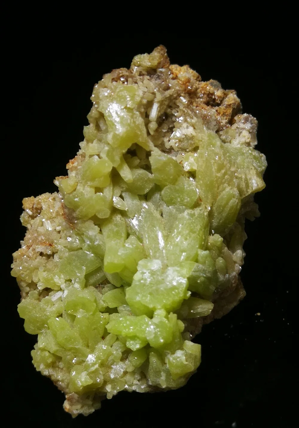 

42g Natural Mineral Pyromorphite Pyromorphite natural mineral crystals teaching specimen collection