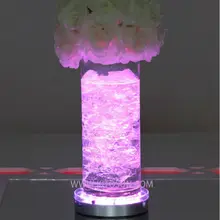 Настоящие детские украшения для детей Лот из 5 пульт дистанционного управления с перезарядкой 6 дюймов светодиодная ВАЗА БАЗА свет для украшение для свадебного стола