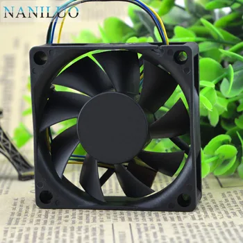 

NANILUO Free Shipping DA07020T12U 7CM 70mm cpu case cooling fans 7020 DC 12V pwm tempreture cooler
