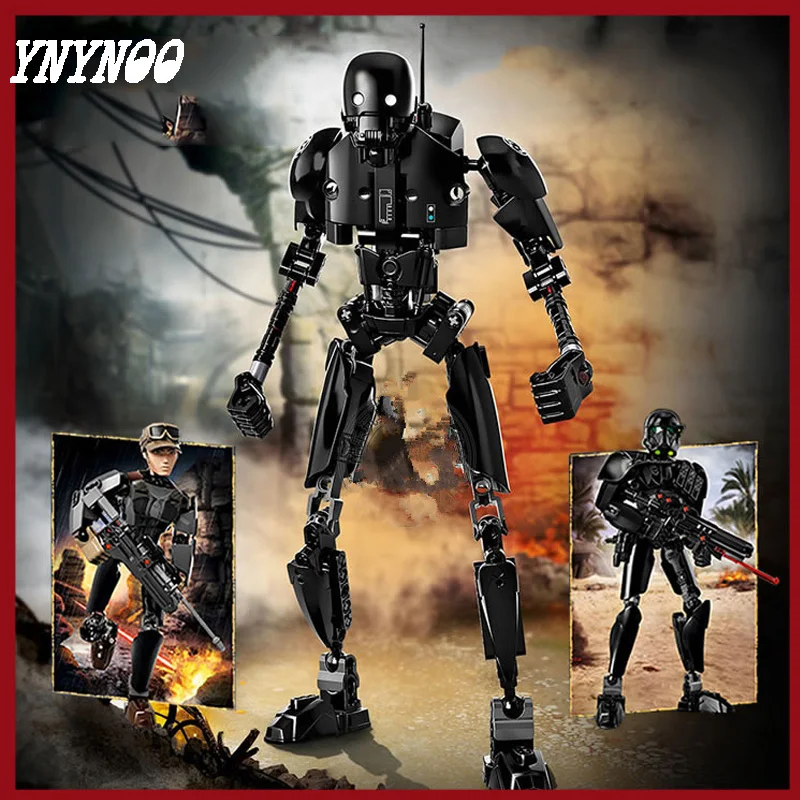 

(YNYNOO)StarWars Darth Hovertank Imperial Shore Tropper Dlrector K-2SO droid Compatible Blocks Toy