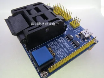 

Original ST IC Test Seat STM8S903 STM8S105 Burning Programm STM8S207 STM8L101 QFP32 Socket Adapter