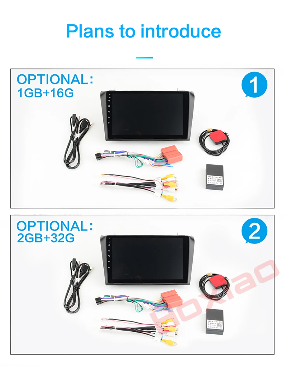 Top Hoxiao Android 6.0 for Mazda3 2004-2009 GPS HD multimedia player map navigation WIFI  RDS USB BT NO DVD 9  inch 2DIN car radio 13