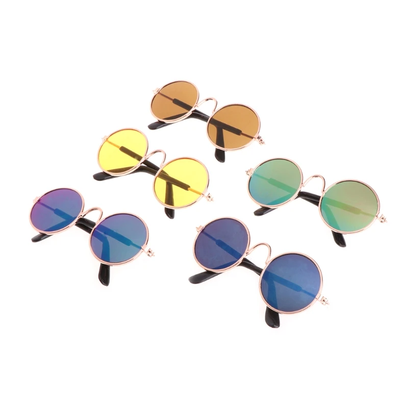 

Small Pet Cat Poppy Dog Fashion Sunglasses UV Protection Eyewear Photos Props Cool Hot