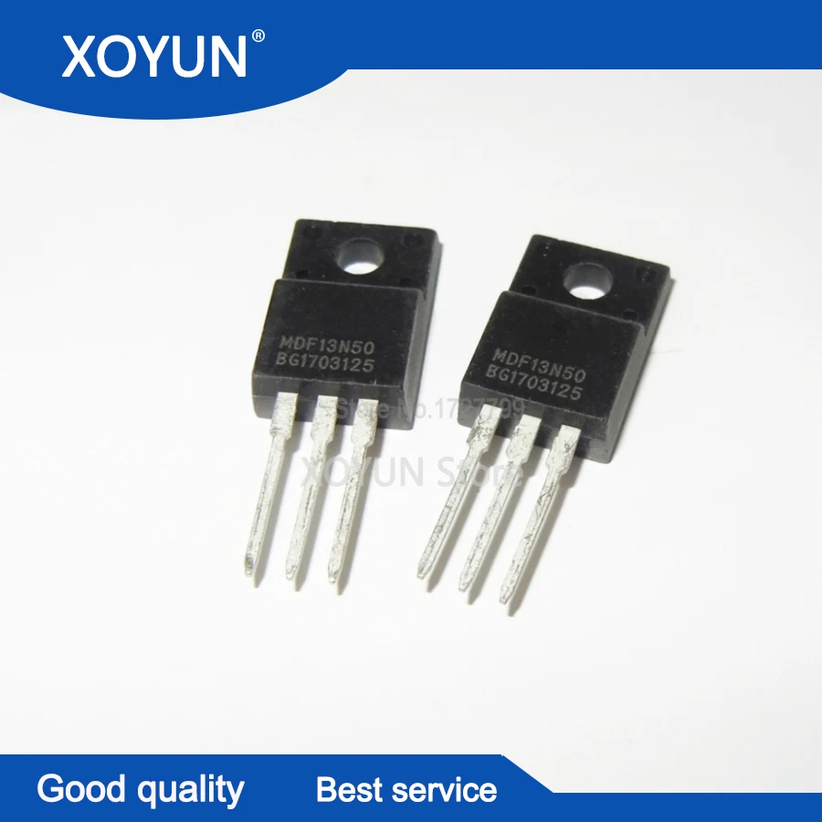 

10PCS MDF13N50 TO-220F